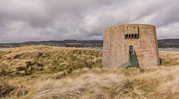 Martello Tower, Magilligan - a heritage site in Northern Ireland